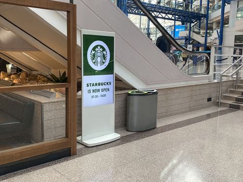 Freestanding Digital Displays
